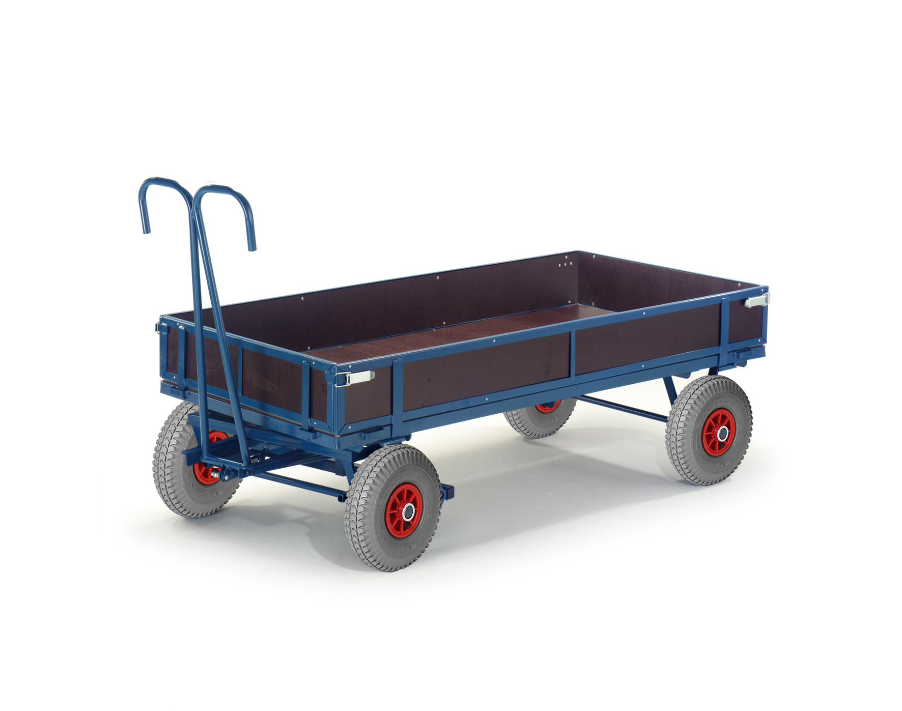 Handpritschenwagen mit Holzbordwänden